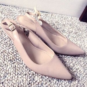 $8 w/ bundle Nine West Pointy Sling Back Heels